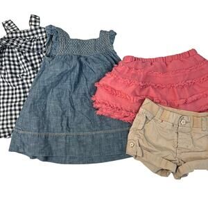 BUNDLE Baby Gap 12-18 month Girl Summer *FLAW see description